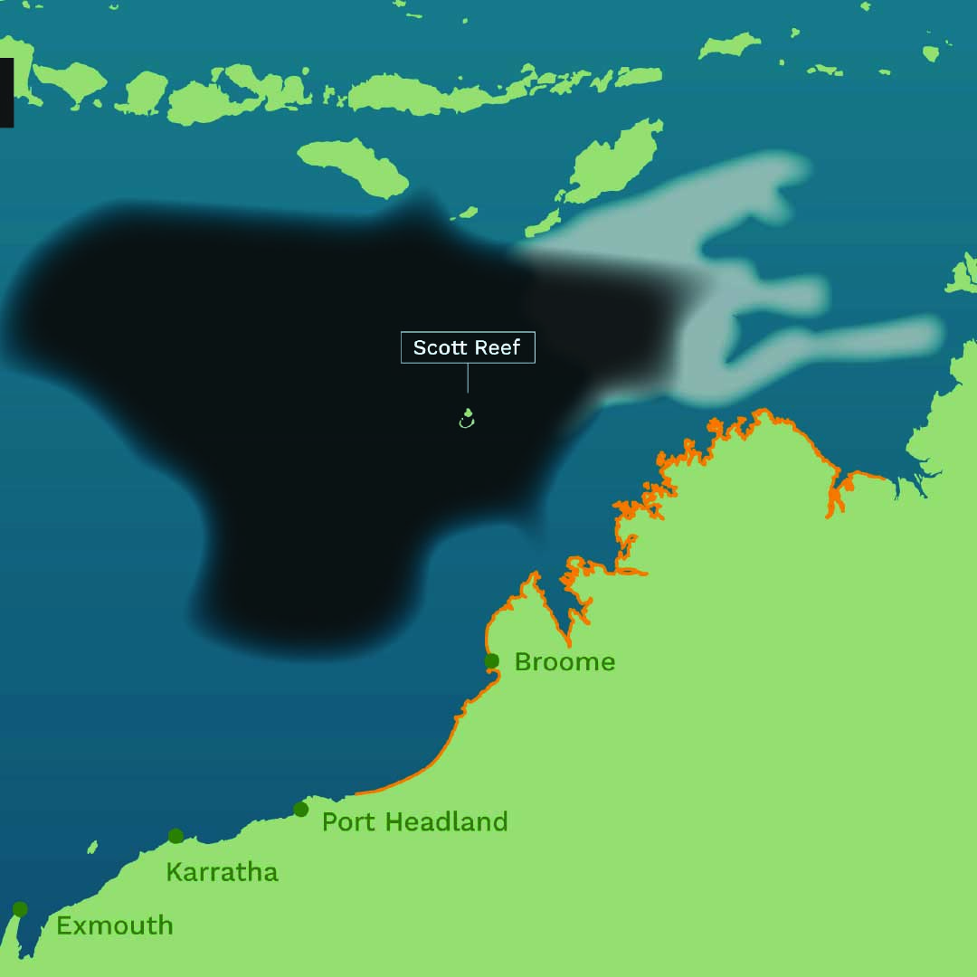 Oil spill at Scott Reef Oil spill at Scott Reef